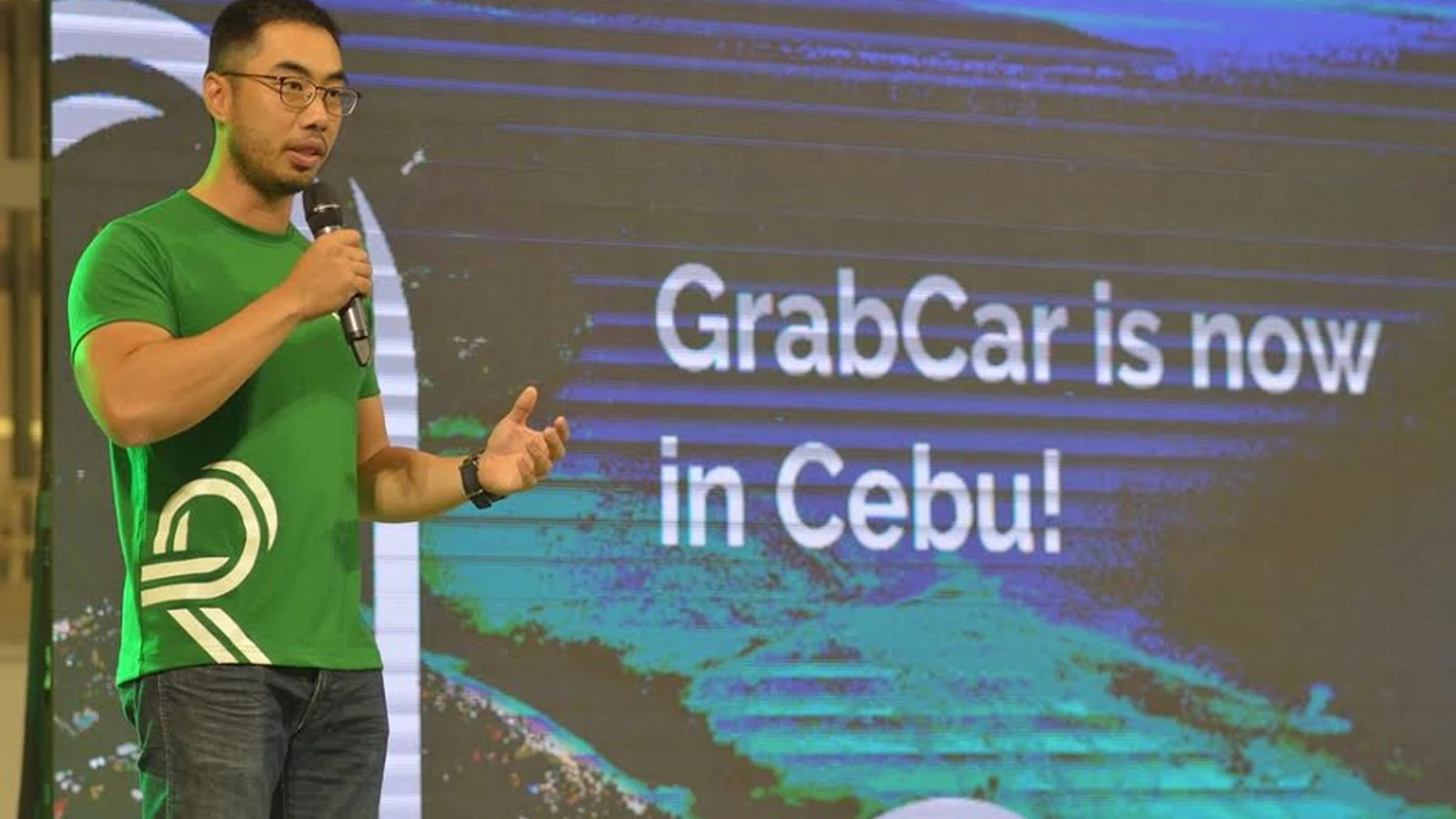 Grabを利用する前に必要なものを示すセブの写真