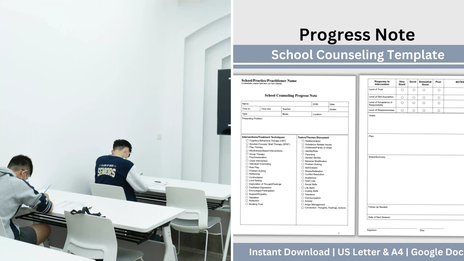 スコア保証・学習管理でおすすめの学校を示す写真