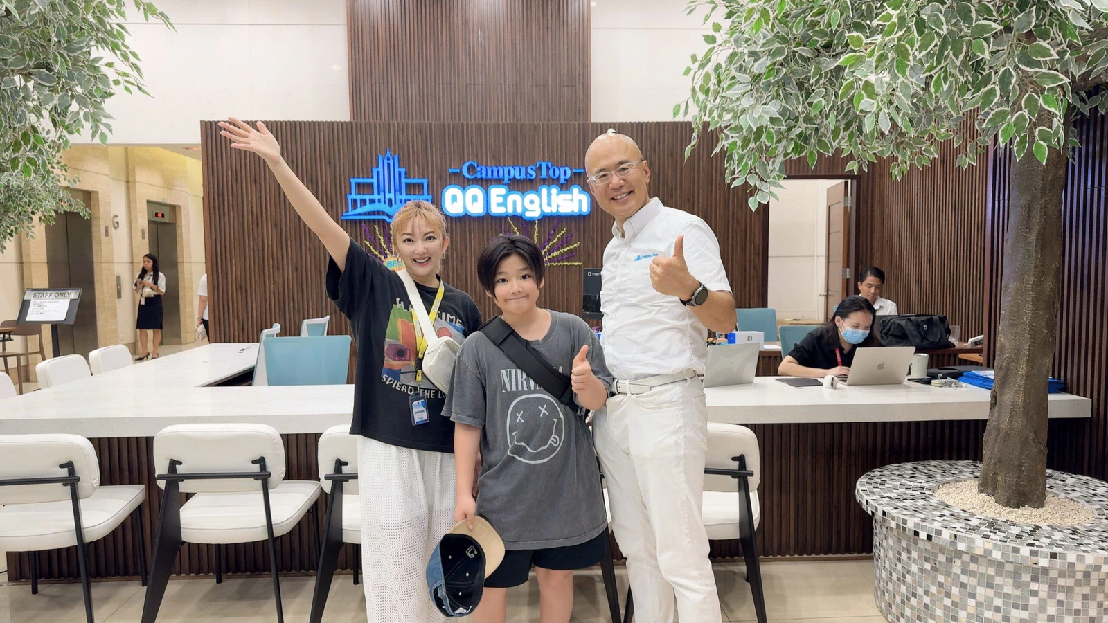 子ども対応でおすすめの学校を示す写真