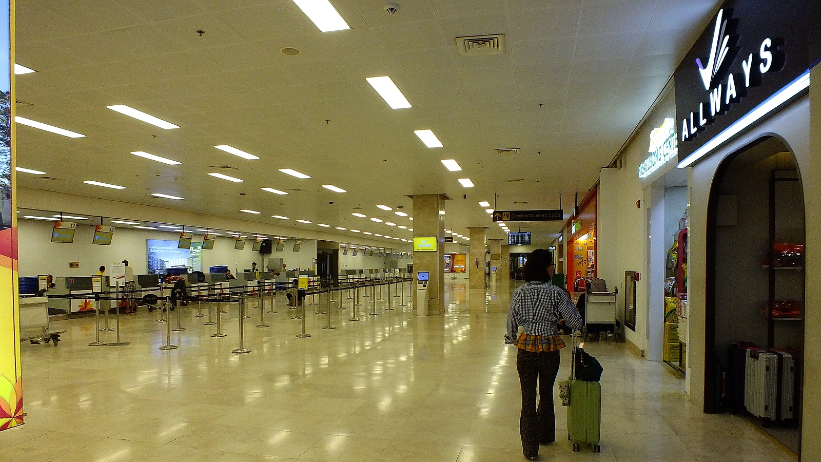 空港周辺を拠点にする生活で利用する空港施設