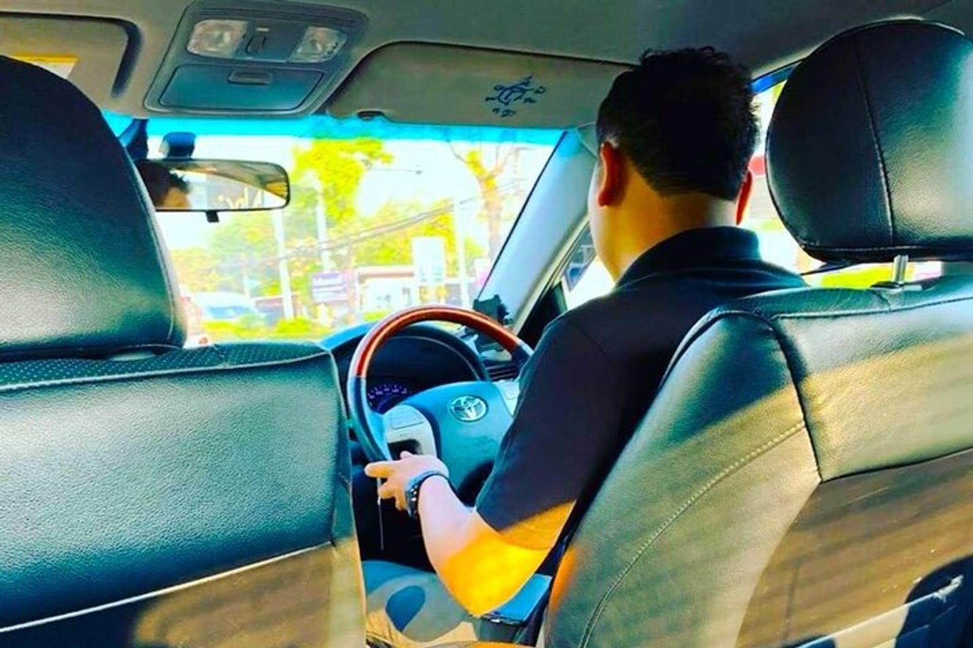 Cebuで車移動する様子