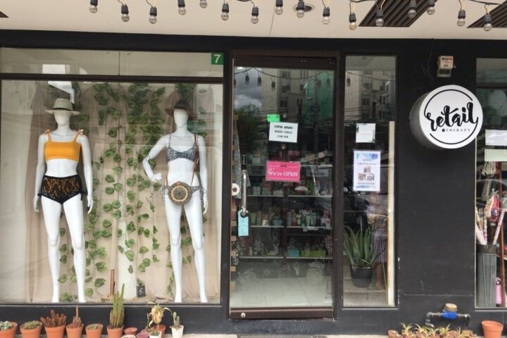 セブの水着店の様子