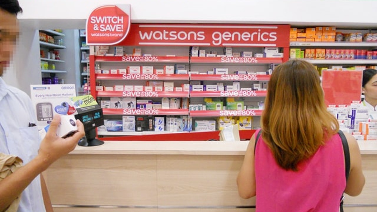 Watsons SM J Mall｜衛生用品・美容用品と薬局窓口の利用案内を確認する