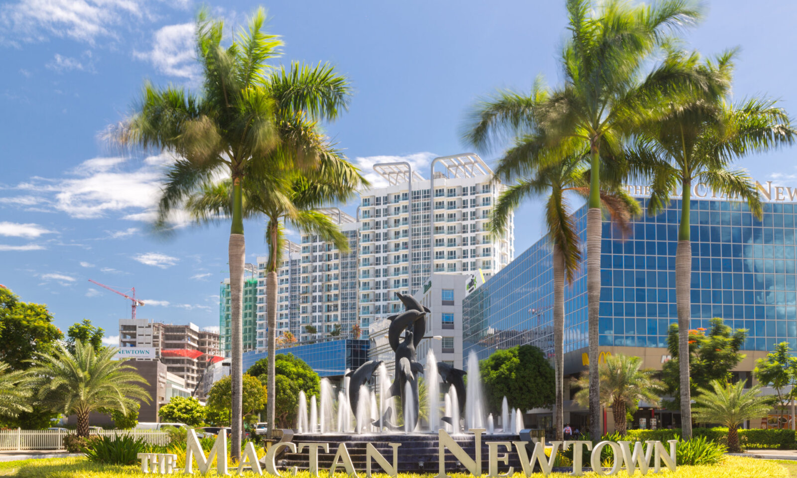 Mactan Newtown Map 主要施設とEstate内・外の位置関係