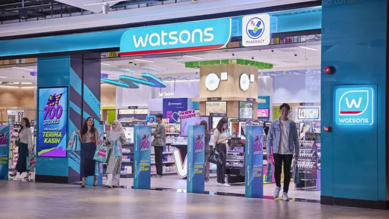 ショッピングモールのWatsons