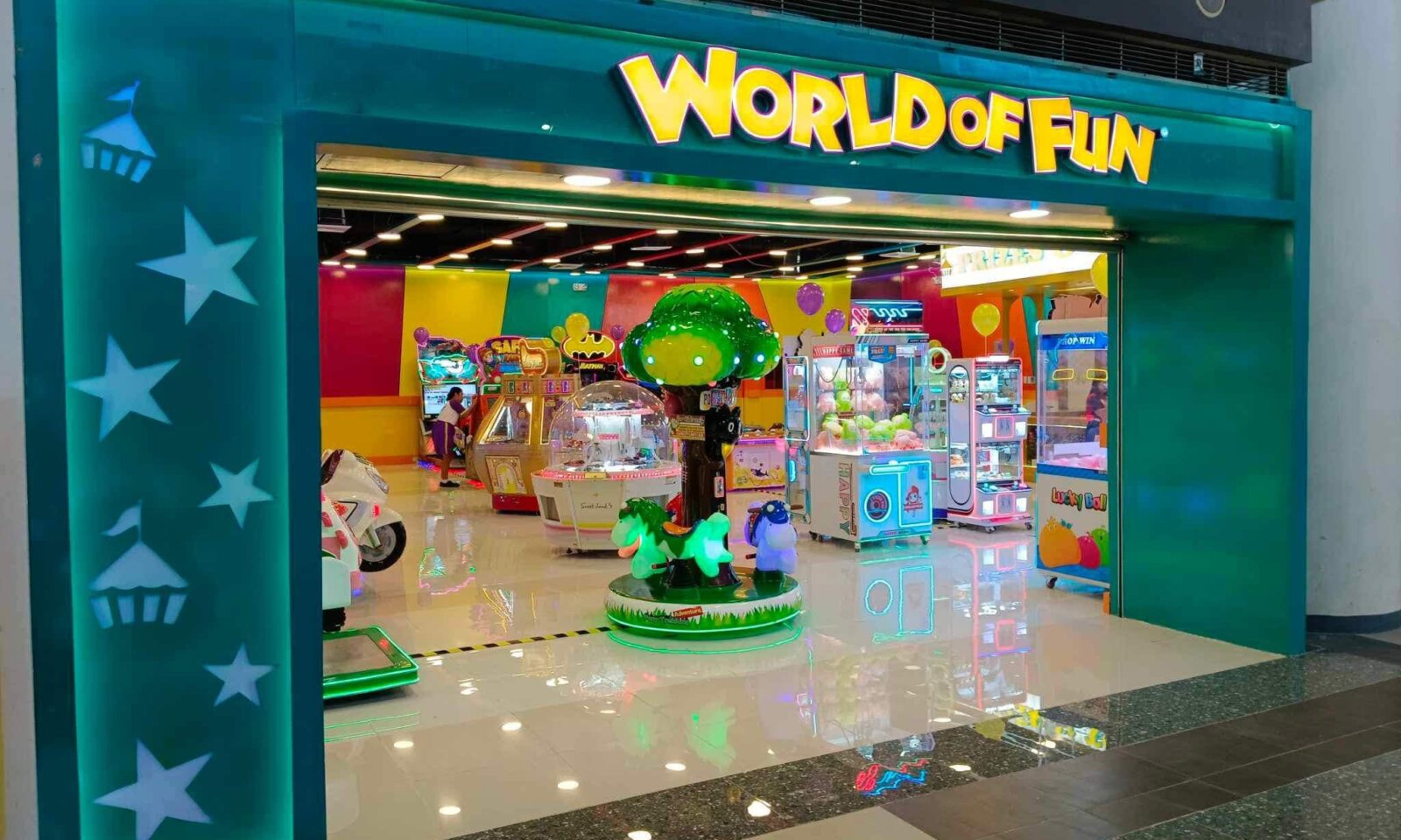 World of Fun SM City Cebu|店舗の場所・ゲーム利用とカード制度