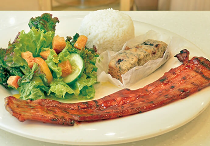 MyJoyのPork Belly Mealの一例