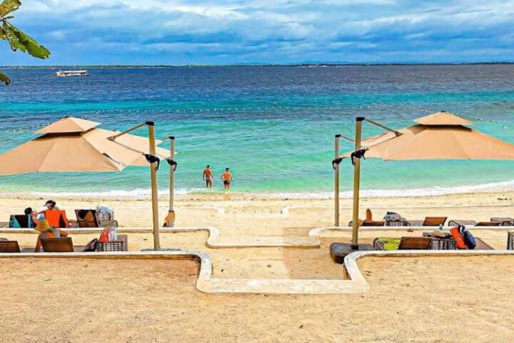 Mactan Newtown Beachの海辺