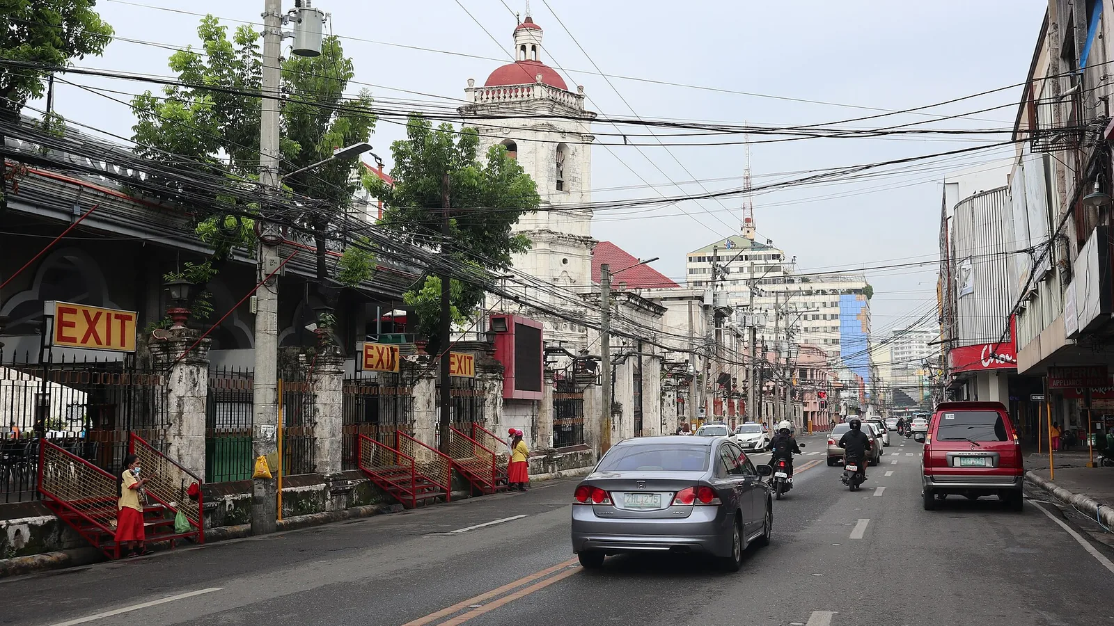 Osmeña Boulevard(ダウンタウン側)