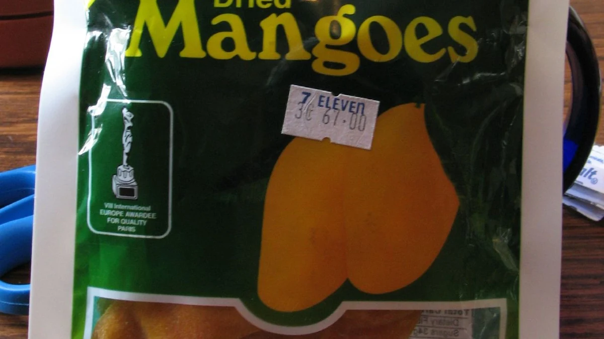 セブのドライマンゴーは本当にセブ産？100g ₱142.50と1978年からの加工