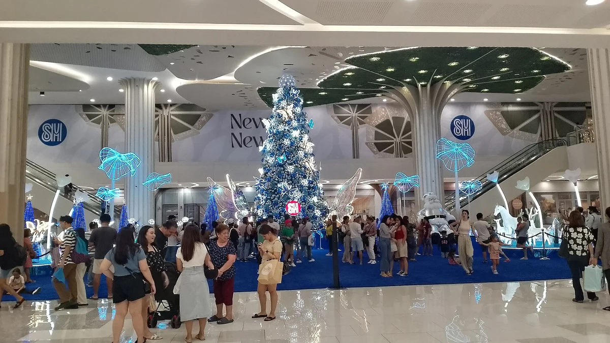 SM City Cebu North Wingのクリスマスツリー
