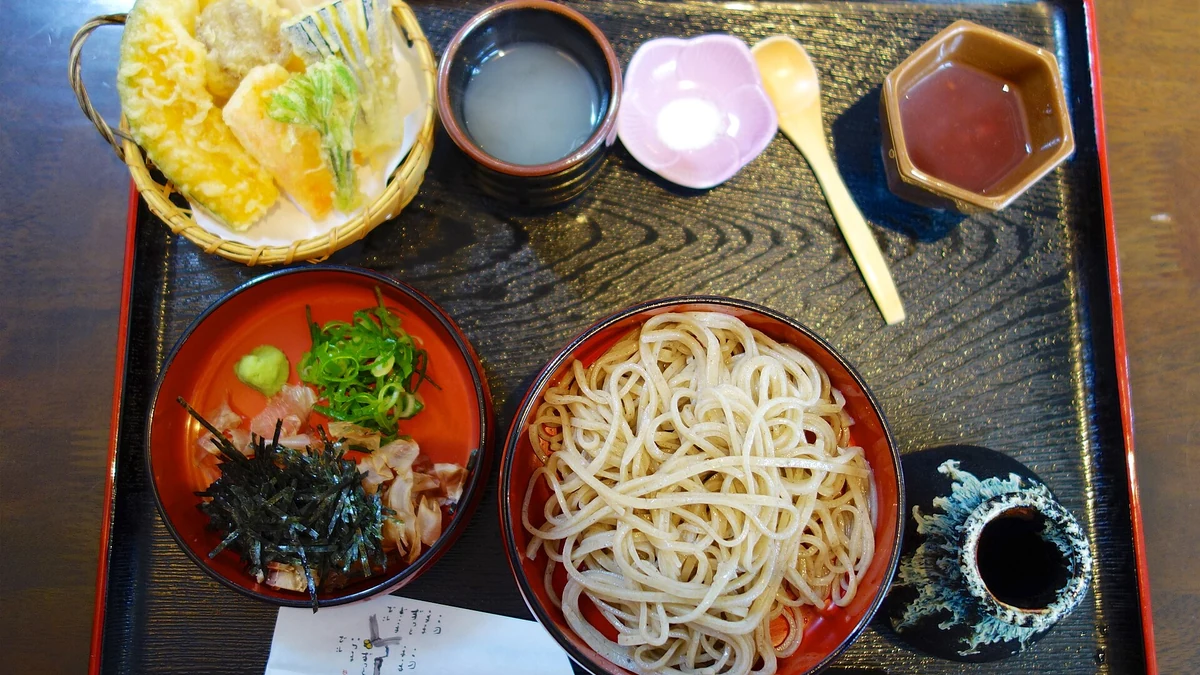 SobaとTempuraの組み合わせ