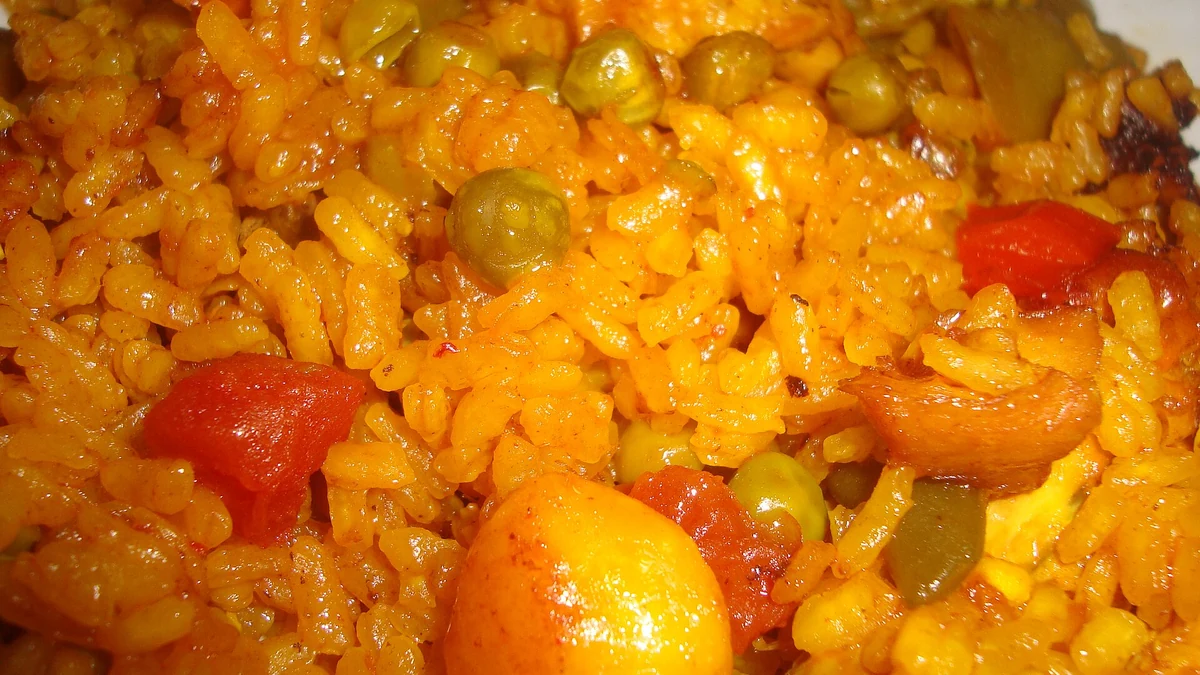 Spanish CuisineのPaella Valenciana