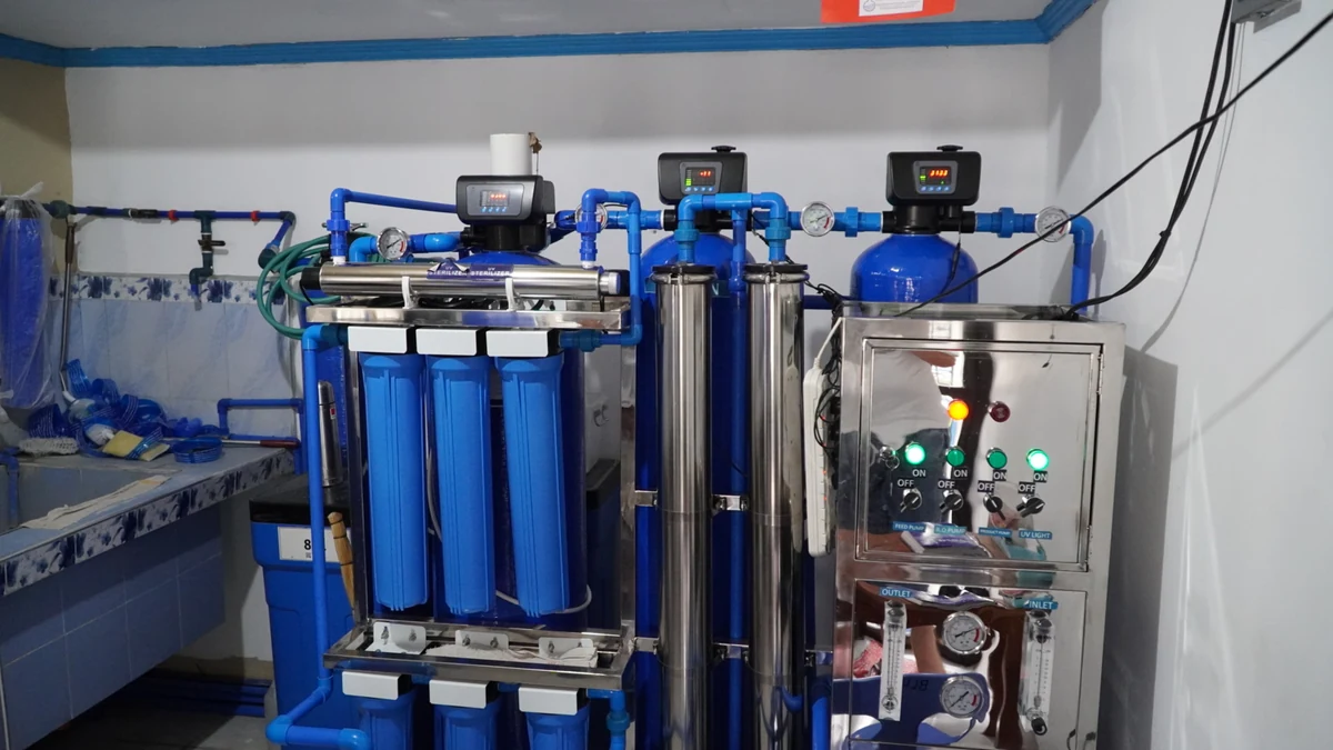 フィリピンのWater Refilling Station内部