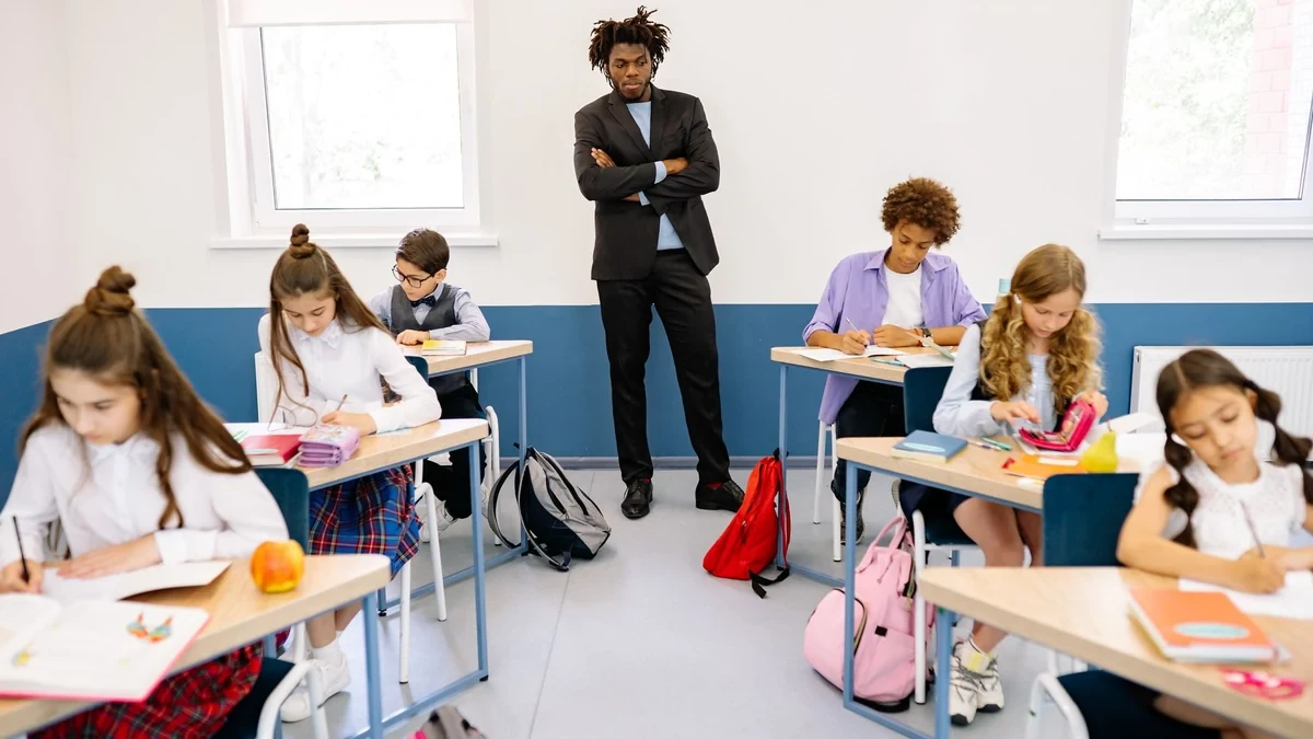 学校では何語を使う?