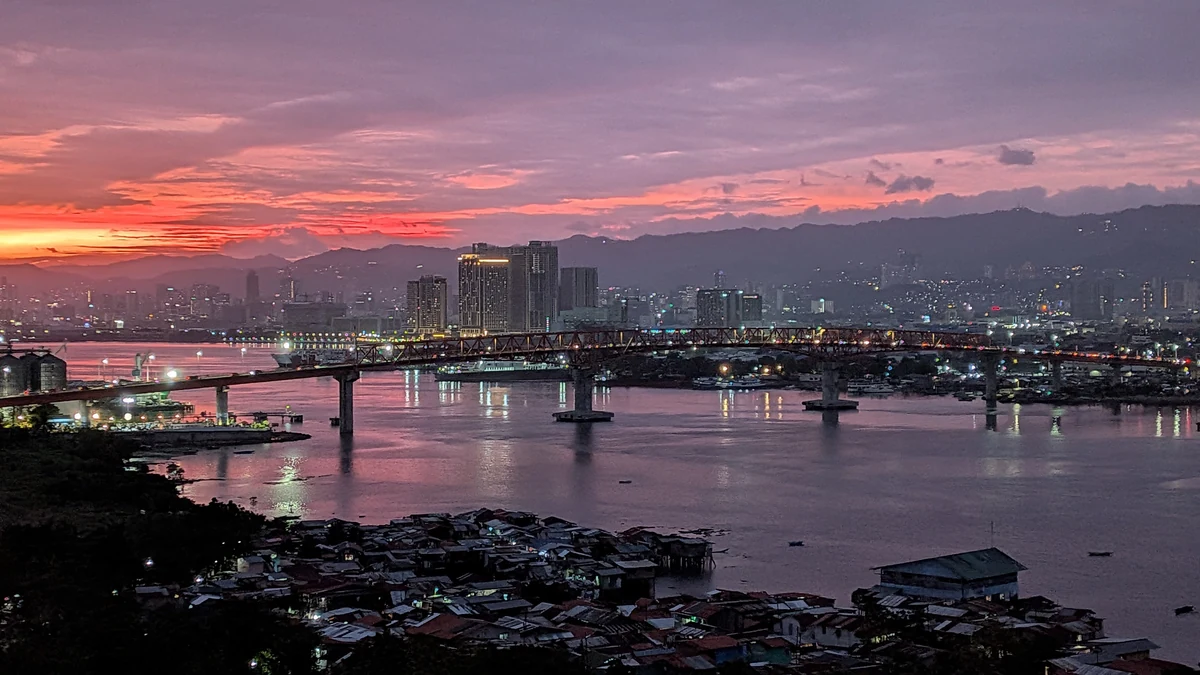 Cebu・Mactanの夕景