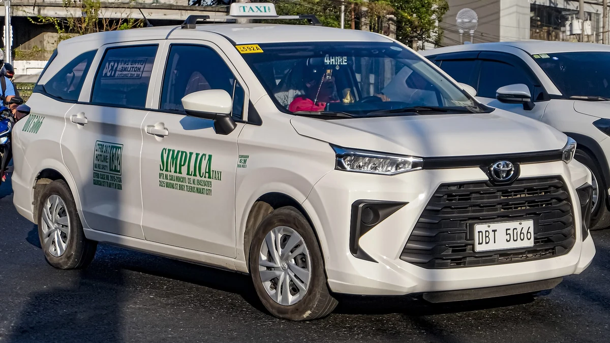 配車で利用する白い車両