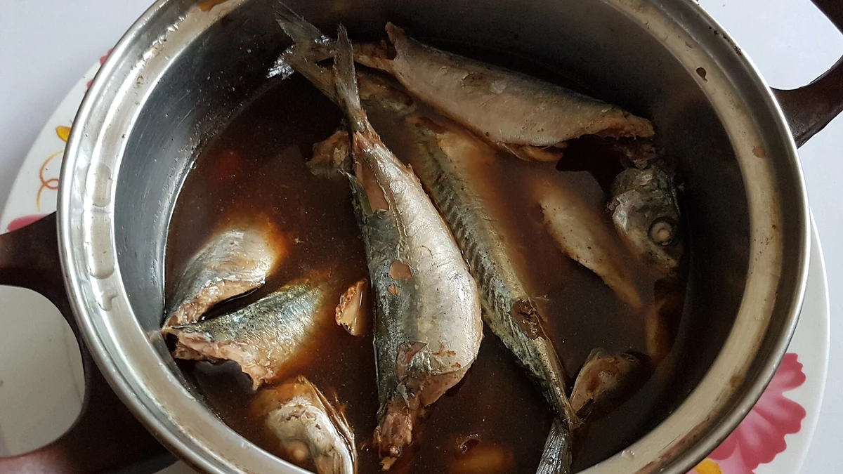 酢で煮た魚のイヌンウナン