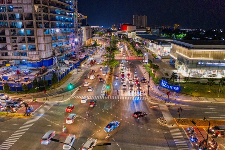 セブ・ビジネス・パークを支える都市設備｜公園・道路・自転車・公共交通