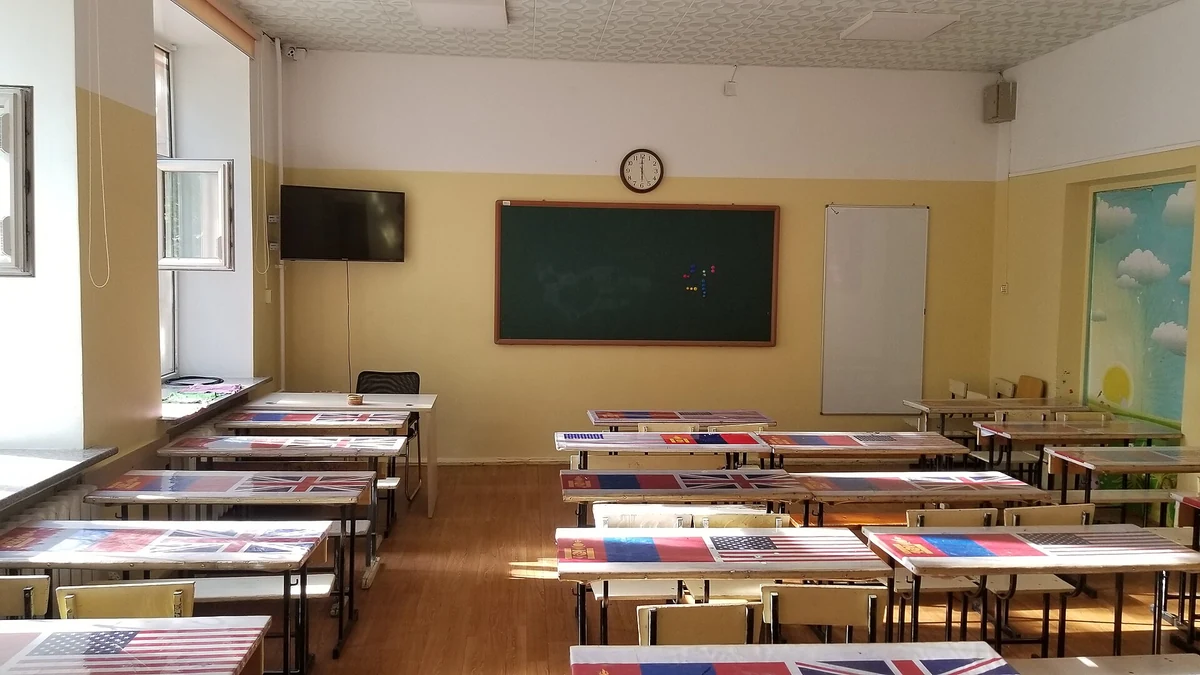 長期留学の授業風景