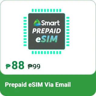Smart Prepaid eSIM产品示例；价格与套餐内容应以购买时官方页面为准。