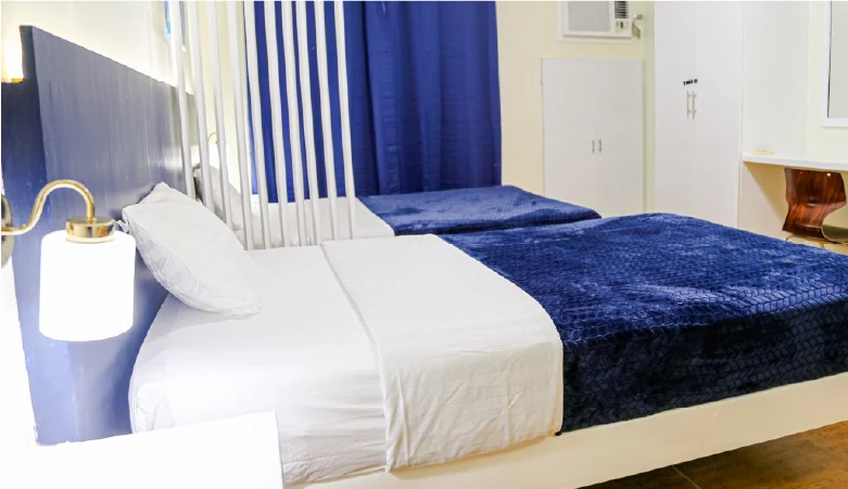 Cebu Blue Ocean Academyの寮の部屋
