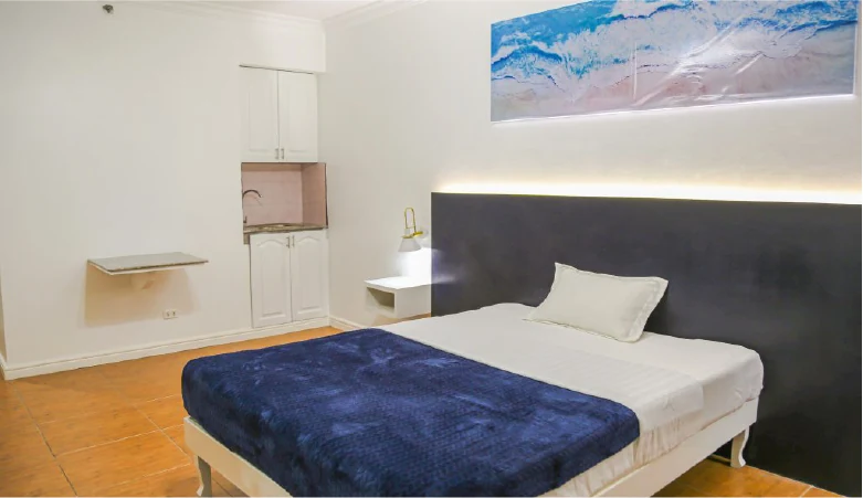 Cebu Blue Ocean Academyの寮の部屋