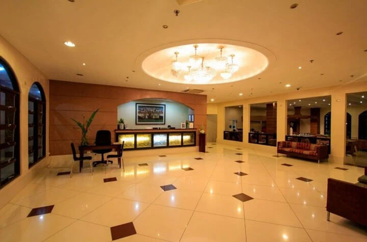 Cebu Blue Ocean Academyの受付まわり