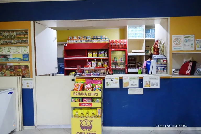 Philinterの校内の売店
