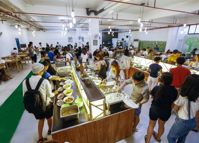 SMEAG Capital校の食堂