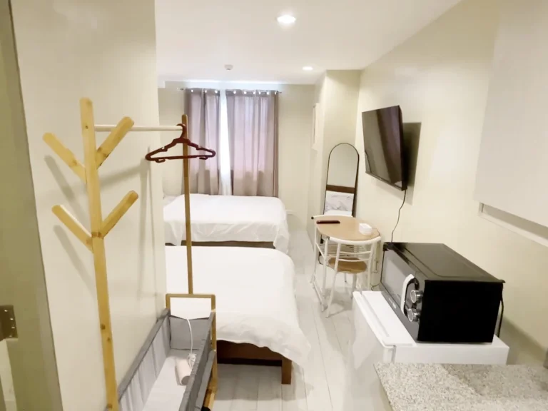 CESの宿泊先の部屋