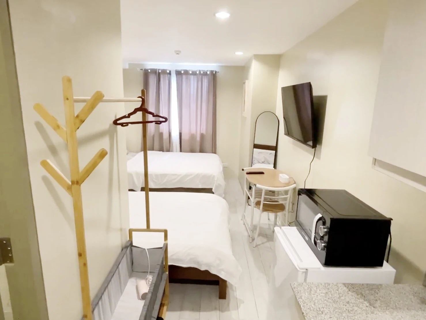 CESの宿泊先の部屋