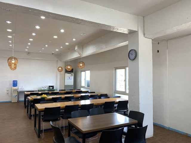 CELLA Premium校の食堂