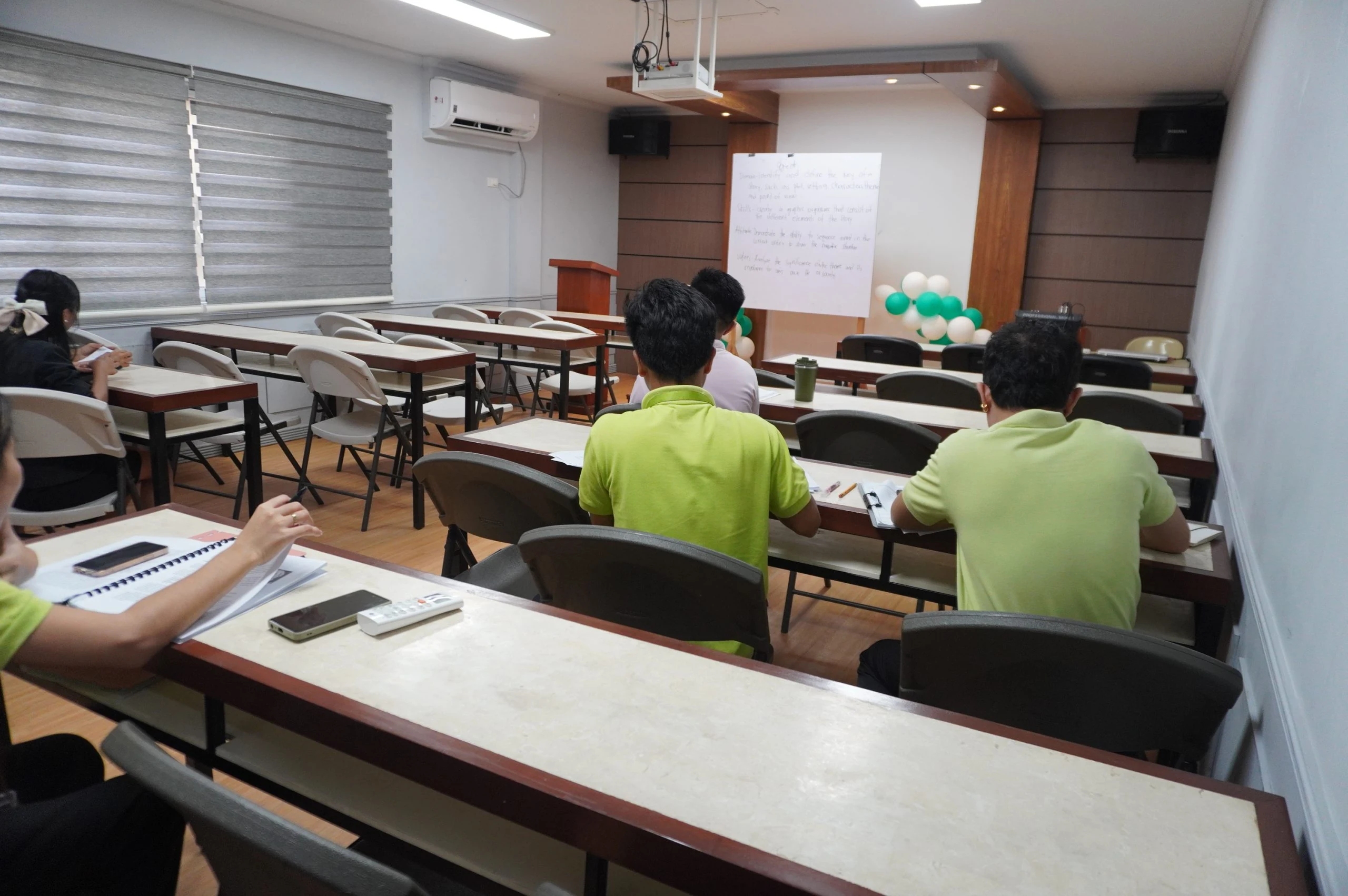 CIEC GLOBALの授業中の教室