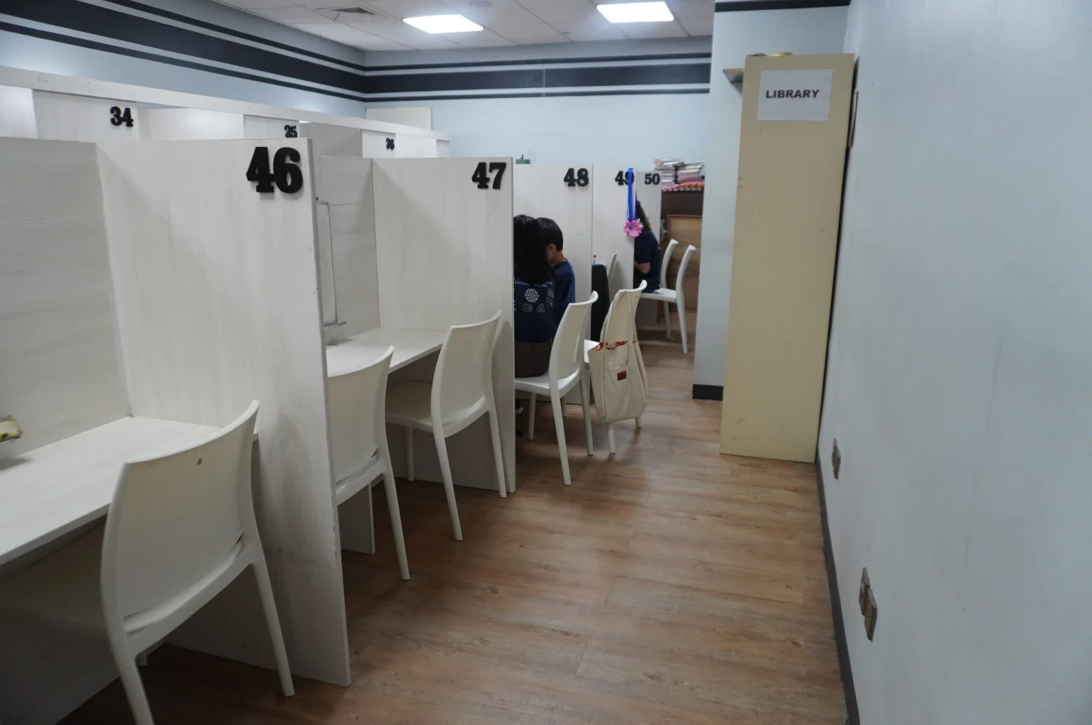 CLC Bai Hotelの授業中のブース