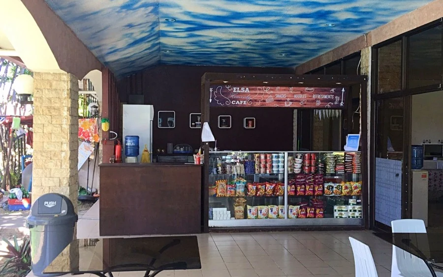 ELSAの校内の売店