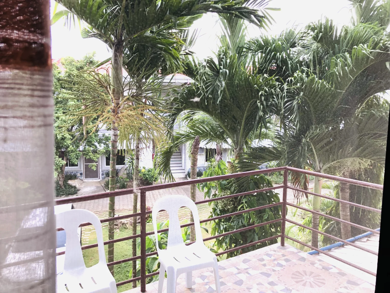 First English Global Collegeの寮のバルコニー