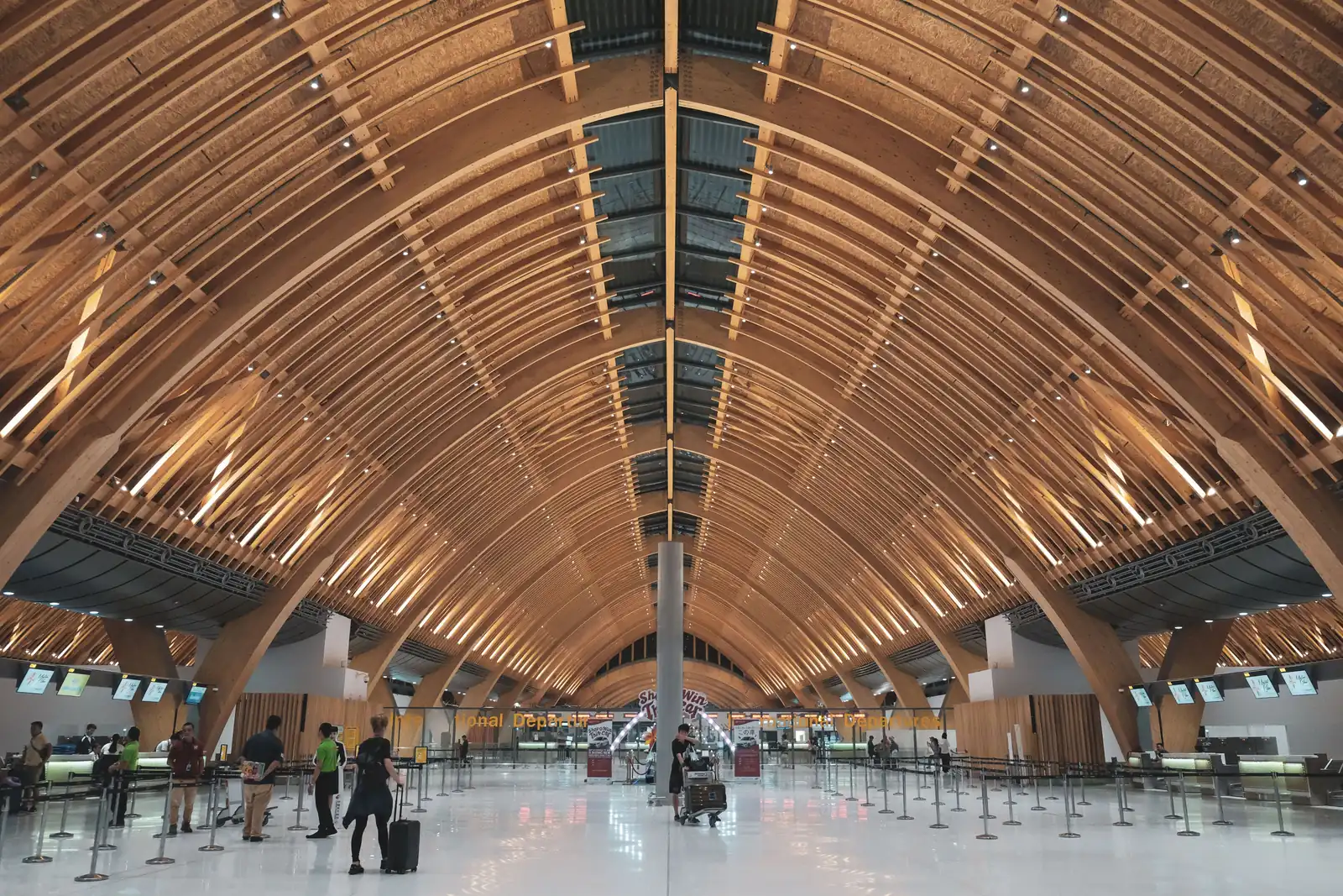 マクタン・セブ国際空港の出発ホール