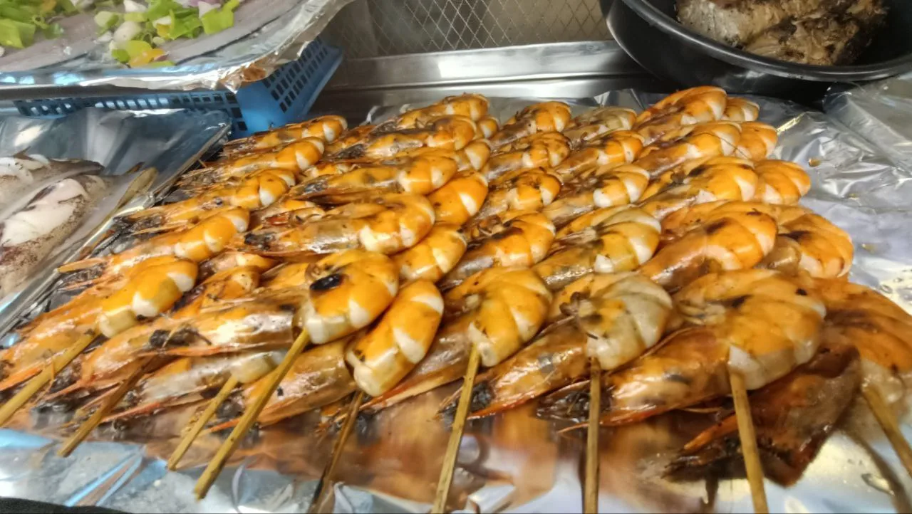 宿务街头虾串