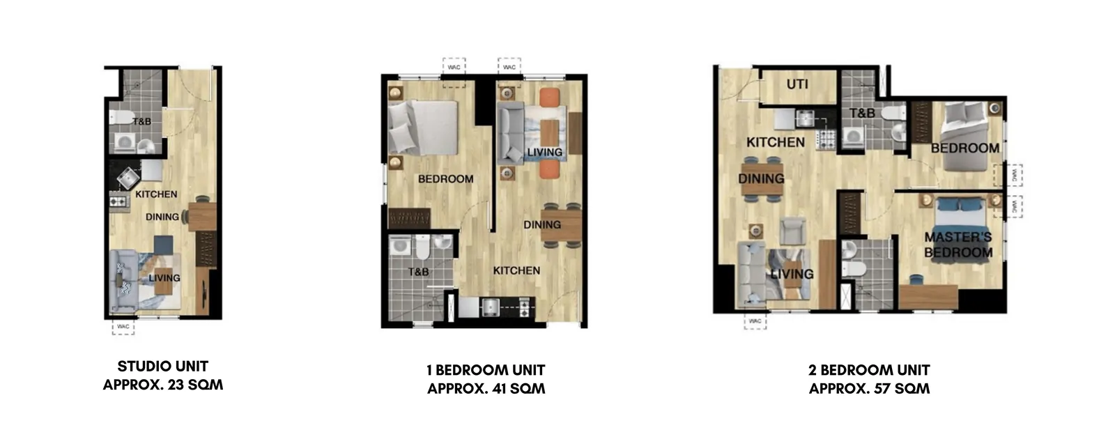宿务IT Park的Avida Towers Riala:由5栋楼组成的大型住宅社区|户型不同,生活空间也不同