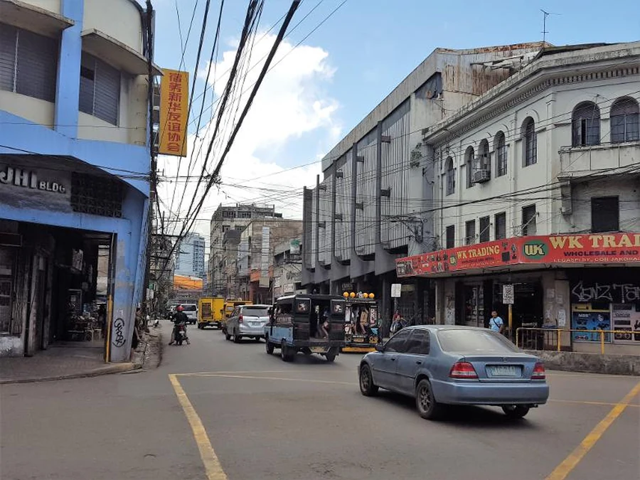 宿务菲律宾实景:中午的宿务历史街区