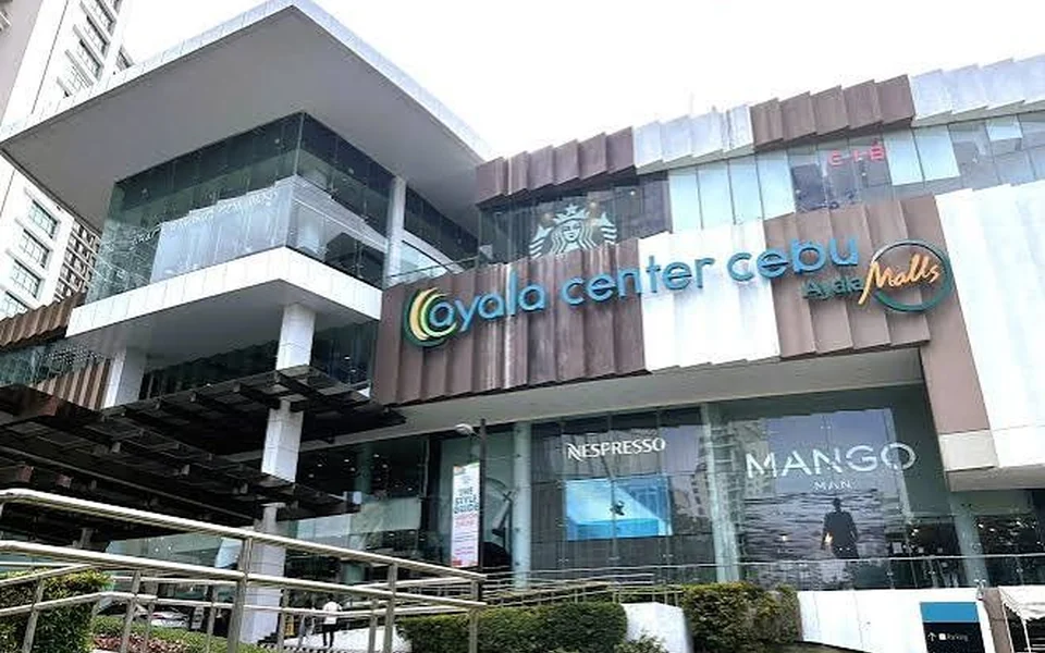 Ayala Center Cebu入口与楼层外观