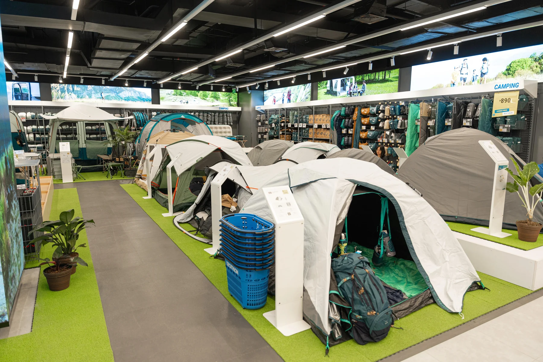 宿务的Decathlon:SM City Cebu店的试用、到店取货与球拍穿线