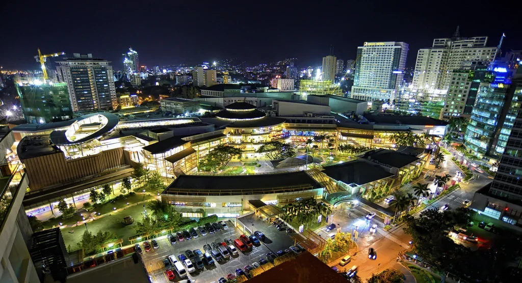 宿务菲律宾实景:Cebu Business Park街景