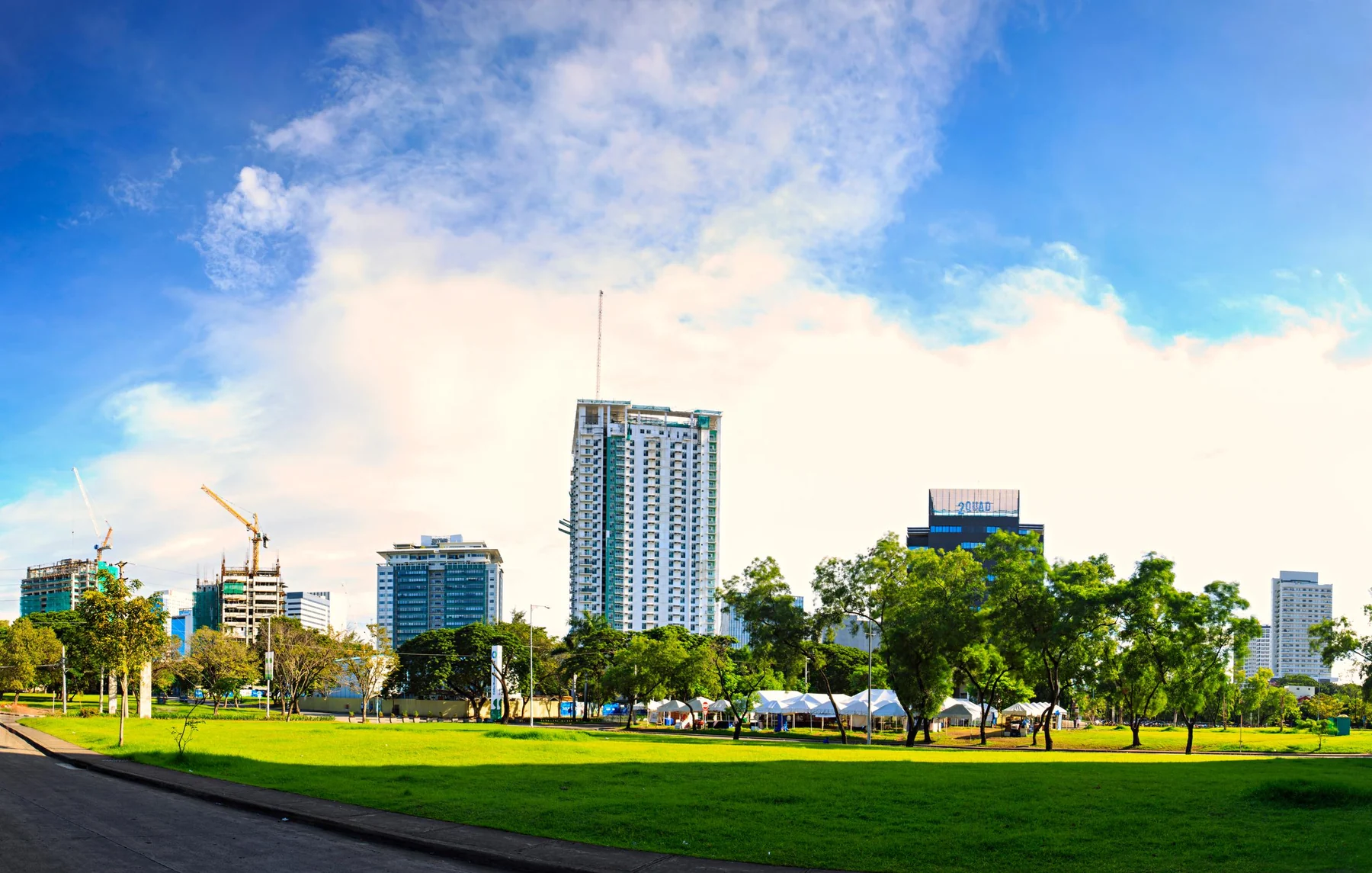 宿务菲律宾实景:Cebu Business Park全景