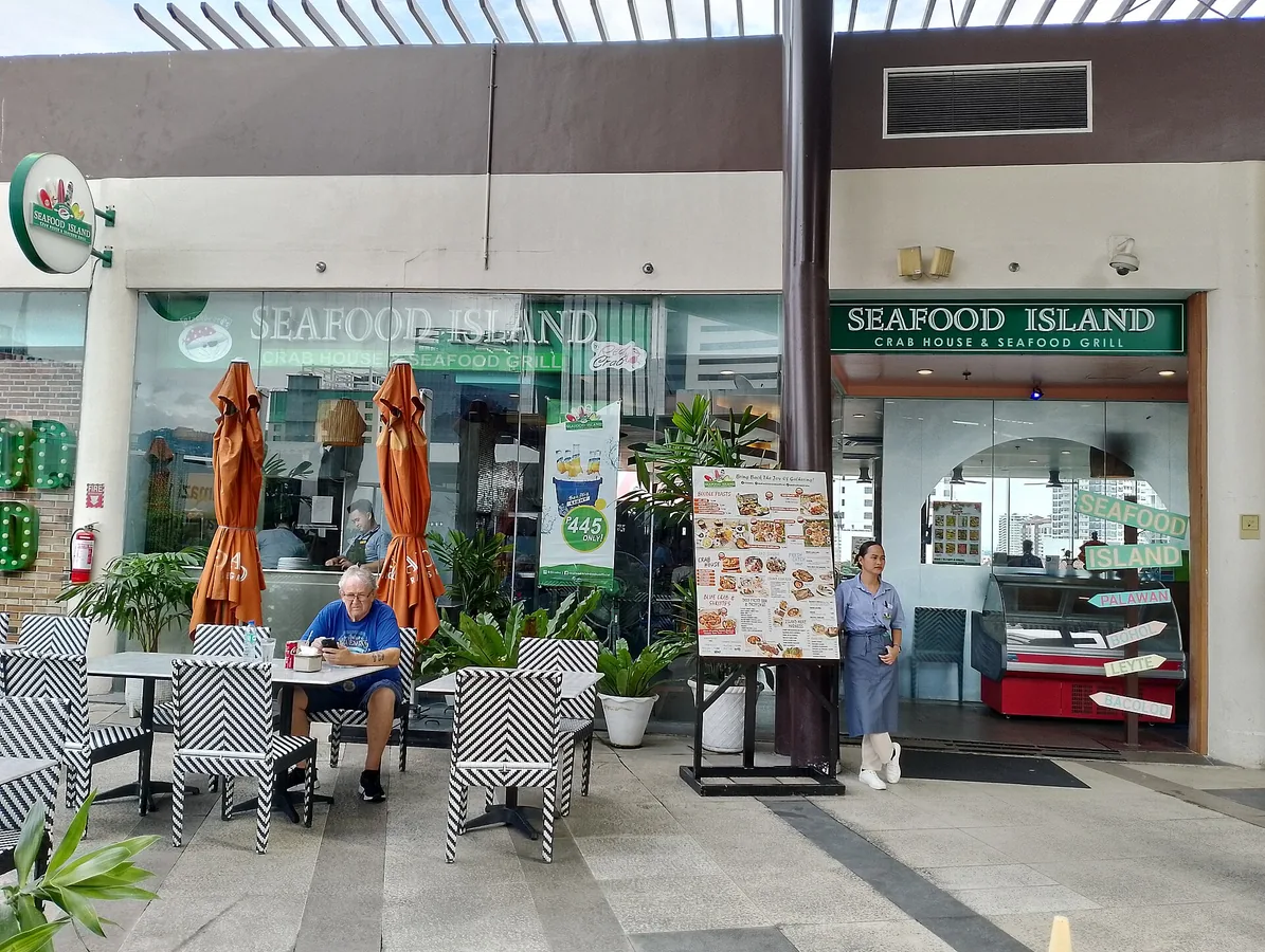 Ayala Center Cebu的Seafood Island餐厅资料照片，购物行程也可预留用餐时间