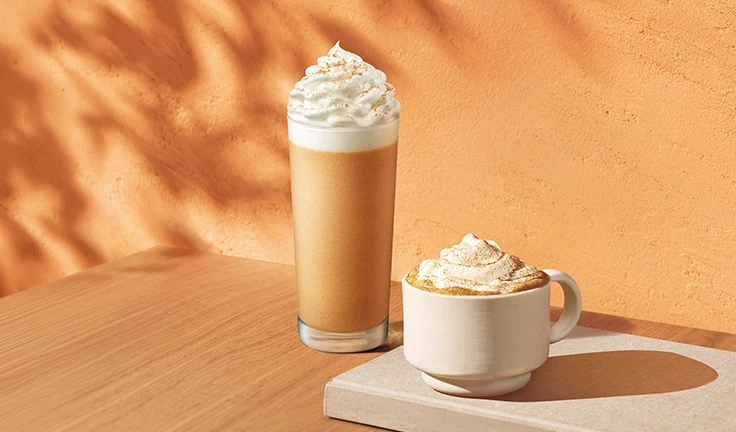Starbucks菲律宾的饮品示例；各分店的供应情况可能不同