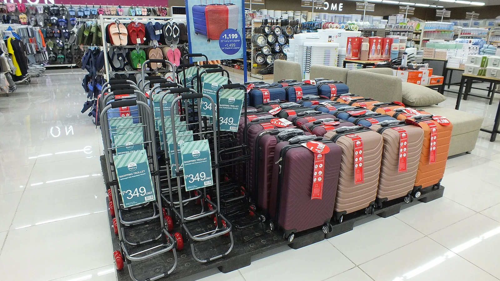 SM City Cebu 楼层指南：在 Main Mall/Northwing 中搜索想要的设施
