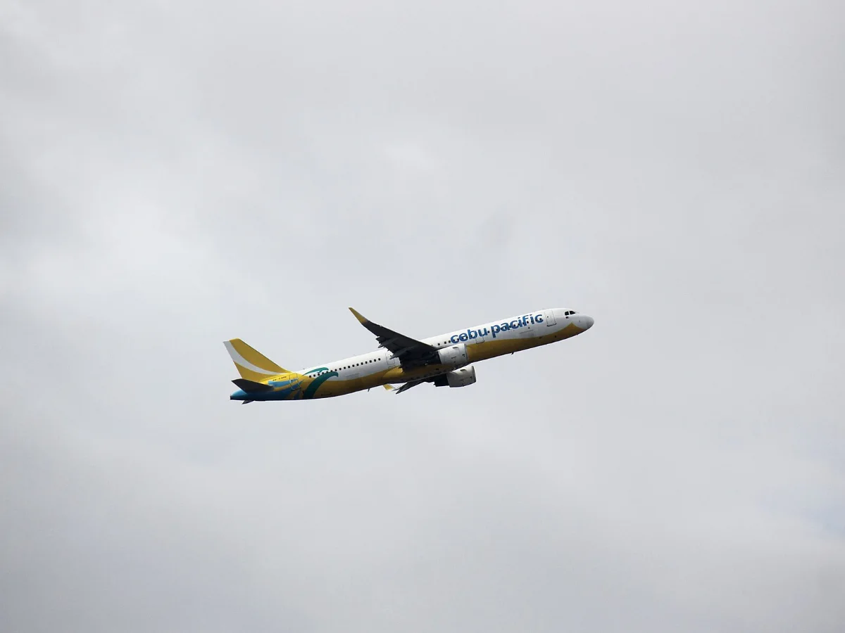 马尼拉机场的宿务太平洋航空A321客机