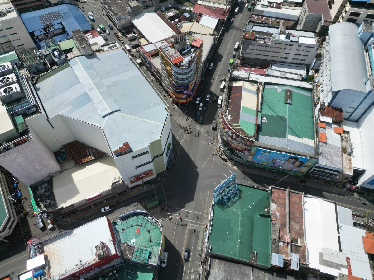俯瞰Colon Street与Osmeña Boulevard路口